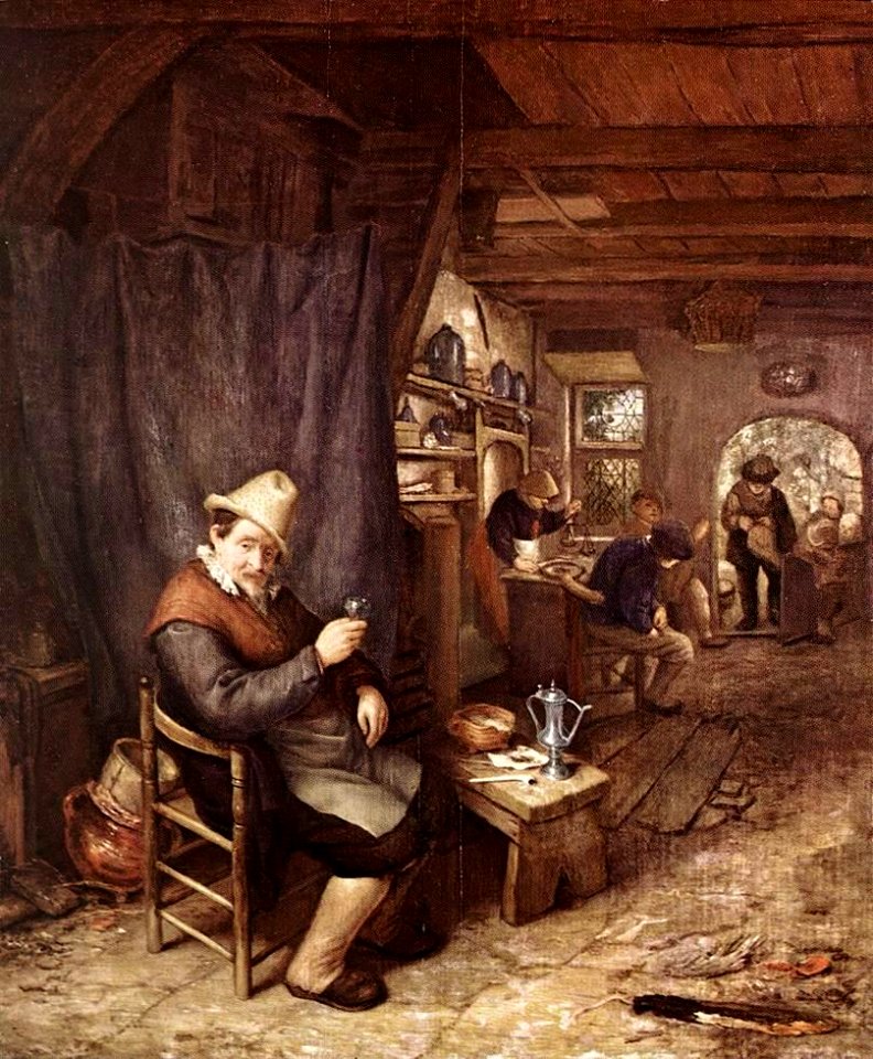 Adriaen van Ostade - The Drinker - WGA16740