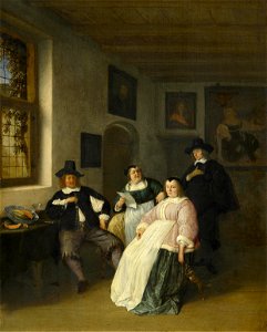 Adriaen van Ostade Goyer en Questiers 1650