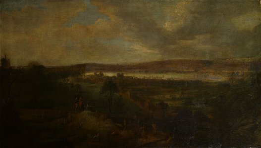 Adriaen van Stalbemt (1580-1662) - A View of Greenwich - RCIN 406578 - Royal Collection