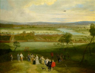 Adriaen van Stalbemt - A View of Greenwich