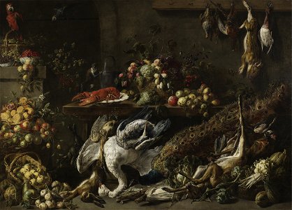 Adriaen van Utrecht - A Pantry