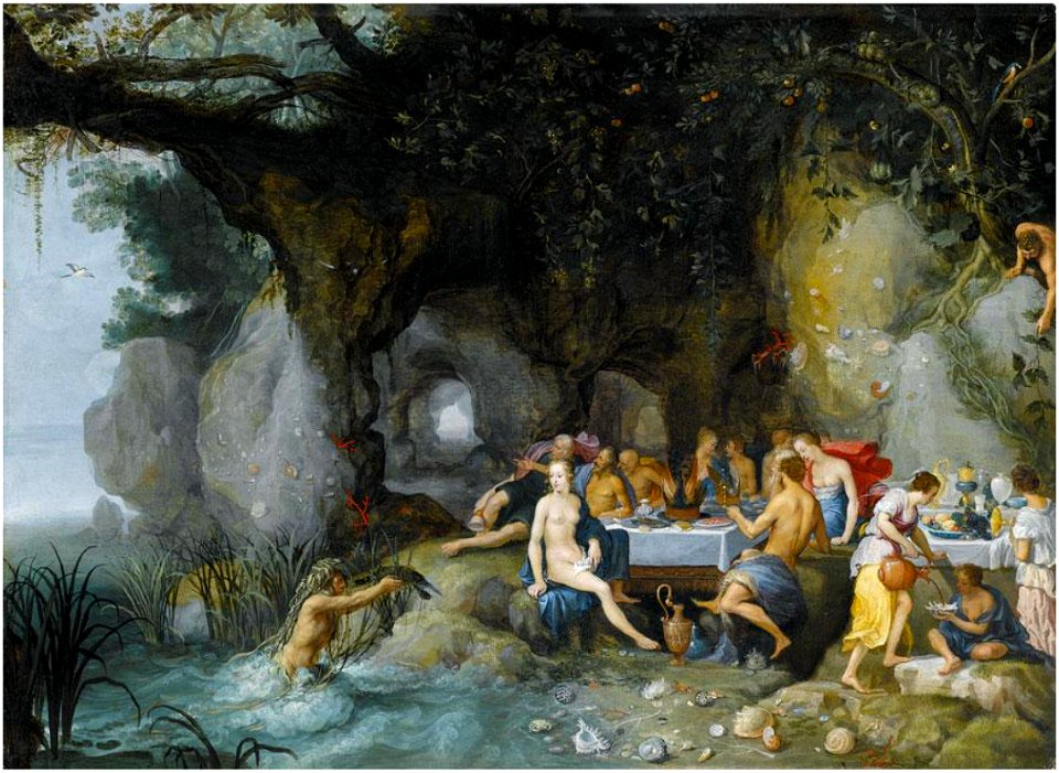 Adriaen van Stalbemt - The feast of the Gods