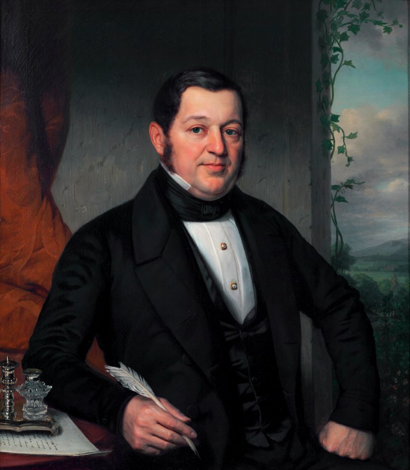 Adrianus Anthonij Vinju (1799-1860), by Jan Adam Kruseman