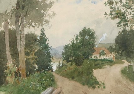 Adrienne von Pötting Weg zum Fluss