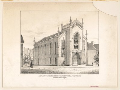 Advent protestant Episcopal church Old York Road, Philadelphia LCCN2003677947