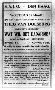 Advertisement Wat wil het dadaïsme 01