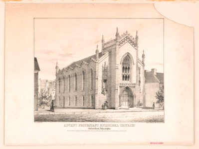 Advent protestant Episcopal church Old York Road, Philadelphia LCCN2003677947