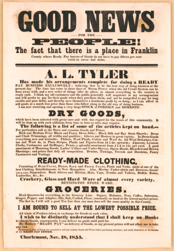 Advertisement LCCN2003691119