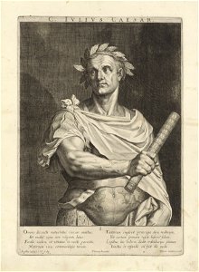 Aegidius Sadeler - Emperor Julius Caesar