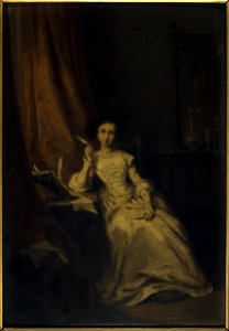 Adèle-Anaïs Colin - Portrait d'une actrice (Mme Volnys ^) - P2583 - Musée Carnavalet