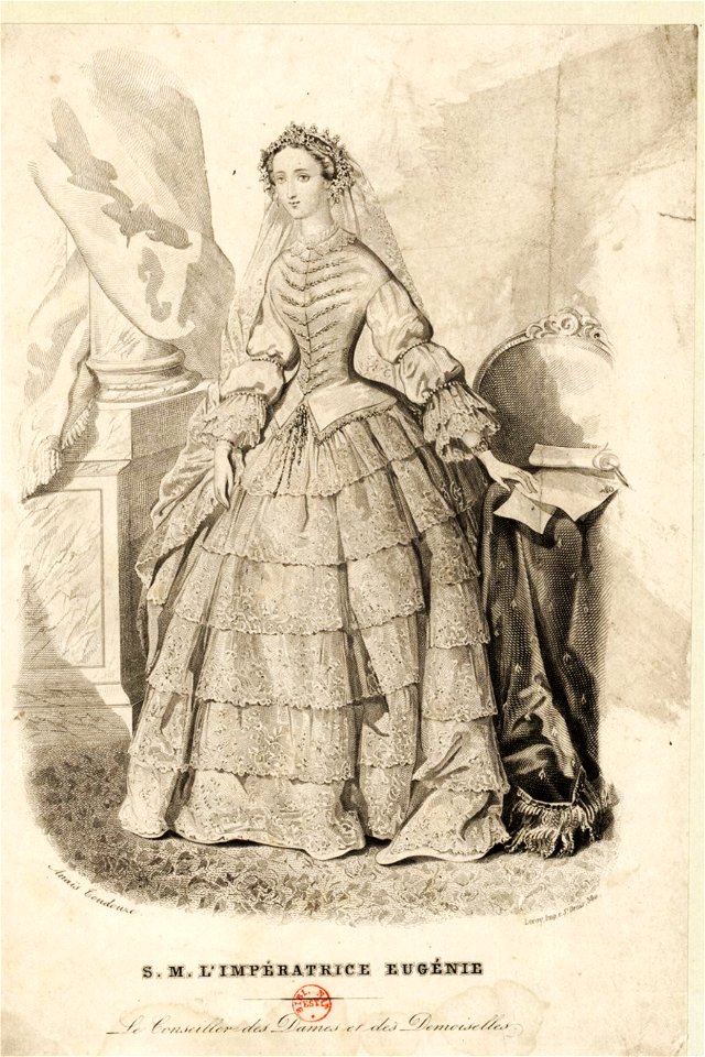 Adèle-Anaïs Toudouze - S M l'Impératrice Eugénie
