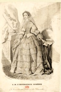 Adèle-Anaïs Toudouze - S M l'Impératrice Eugénie