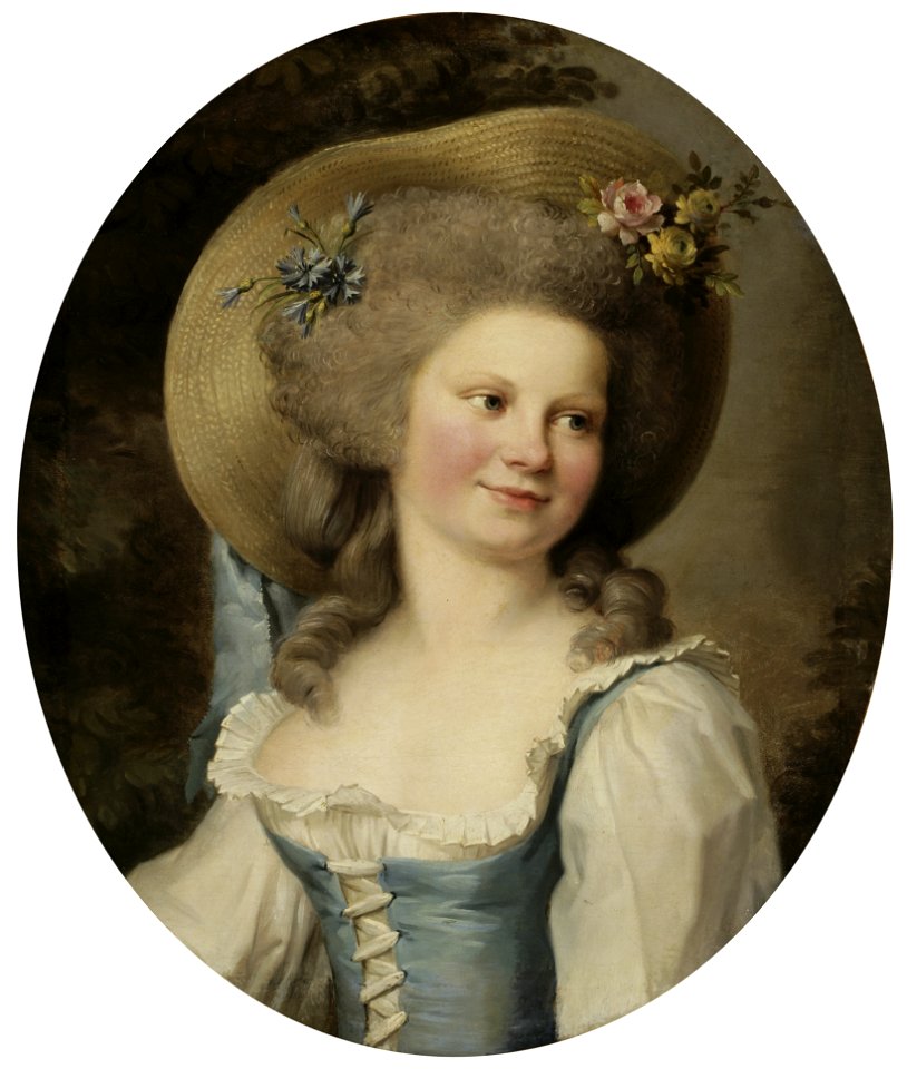 Adélaide Labille-Guiard (1749−1803)- Mme Dugazon in the Role of Babet - Mme Dugazon Babetin roolissa - Mme Dugazon i rollen av Babet (29433004546)