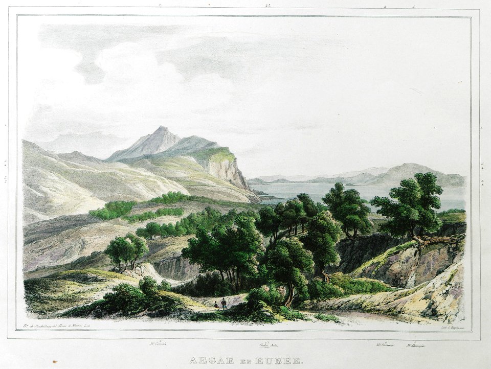 Aegea en Eubee - Stackelberg Otto Magnus Baron De - 1830