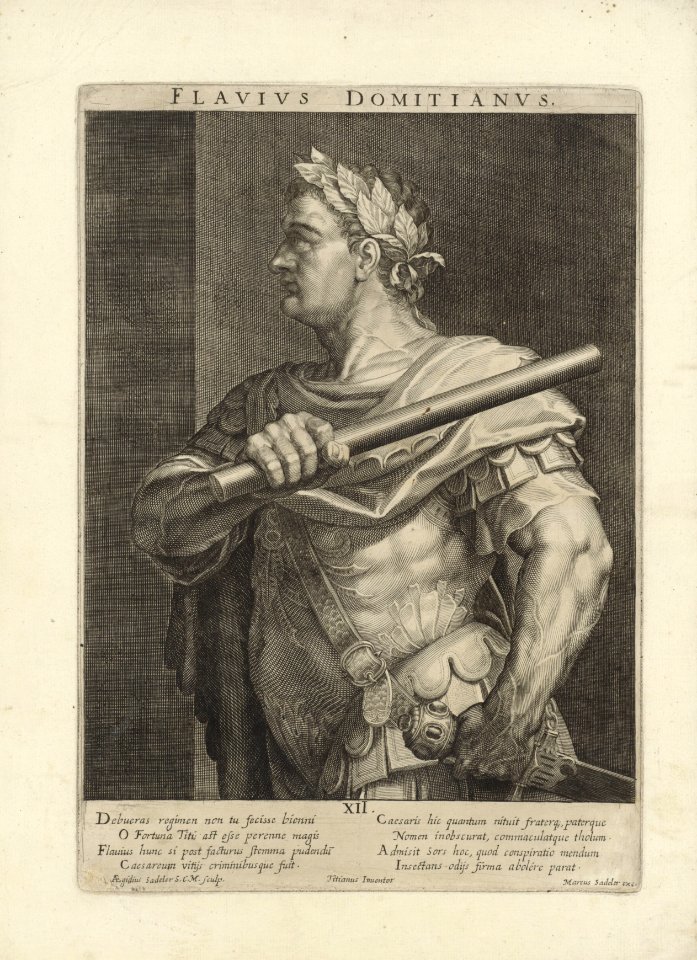 Aegidius Sadeler - Emperor Domitianus