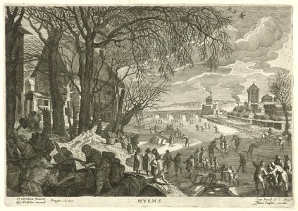 Aegidius Sadeler, Pieter Stevens II - Winter
