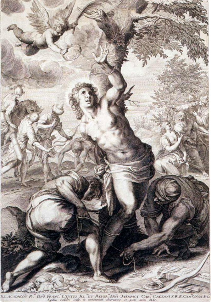 Aegidius Sadeler - The Martyrdom of St Sebastian - WGA20614