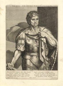 Aegidius Sadeler - Emperor Nero
