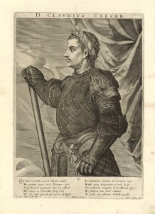 Aegidius Sadeler - Emperor Claudius