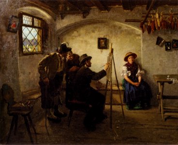 AEL Der Portraetmaler auf dem Lande