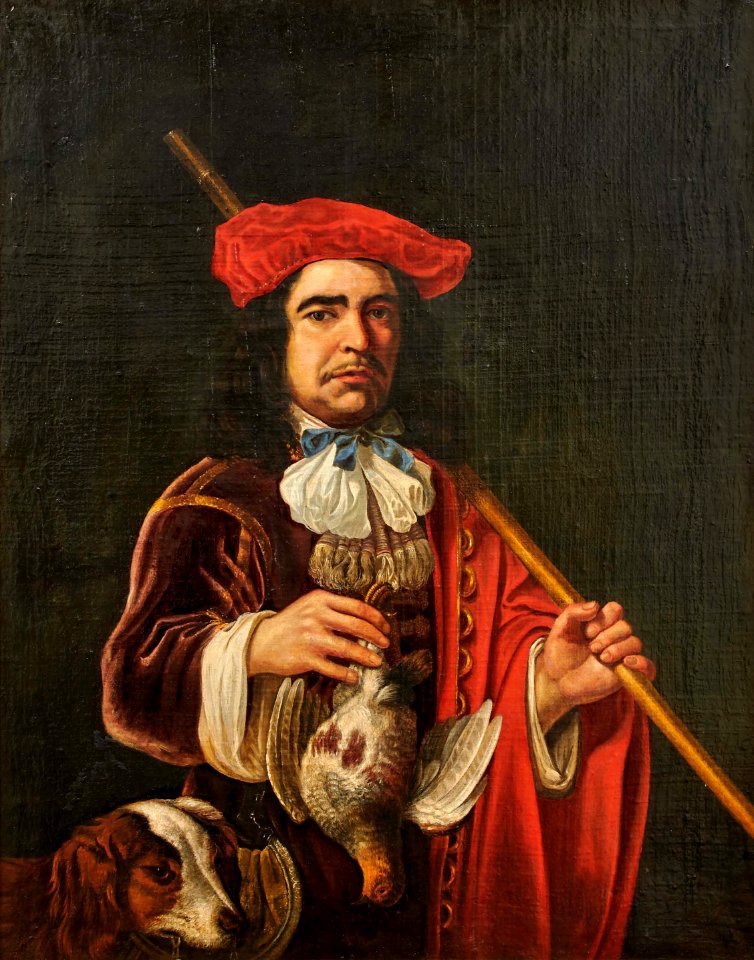 Aelbert Cuyp - Portrait of a Hunter with a Dog