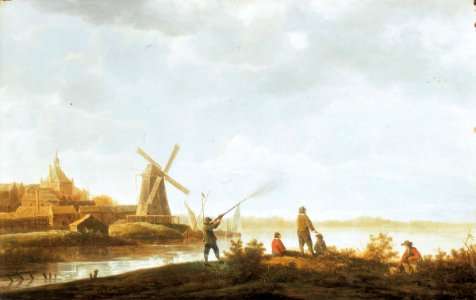Aelbert Cuyp - View of Dordrecht with the Rietdijkse Poort 10971
