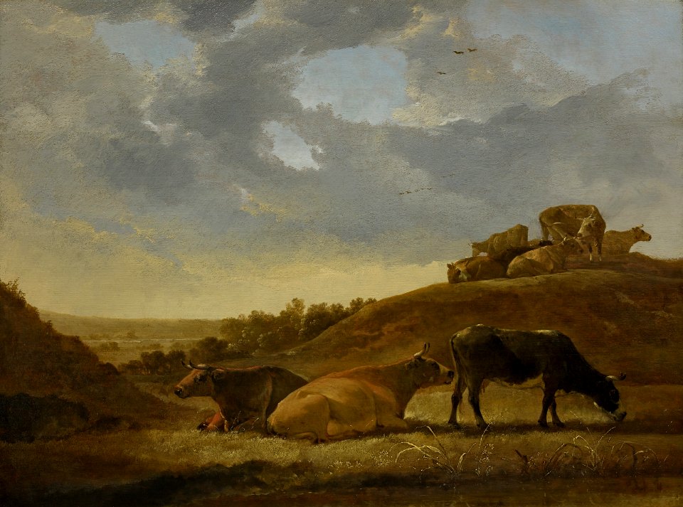 Aelbert Cuyp - Cattle in a Dutch Arcadian Landscape - BF.2014.3 - Museum of Fine Arts
