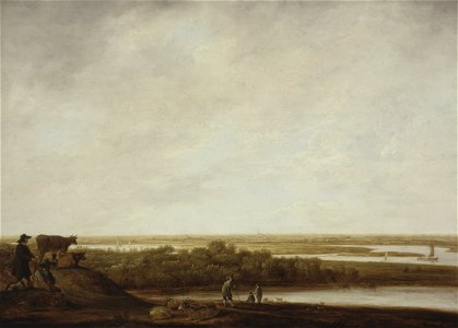 Aelbert Cuyp - Panoramic Landscape with Shepherds - 23-1967 - Saint Louis Art Museum