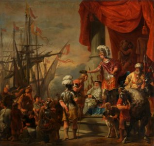 Aeneas bij Latinus Rijksmuseum SK-A-614