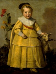 Aelbert Cuyp -Portrait of a One-Year-Old Boy with a Sheep NTIV POLY 29958-001