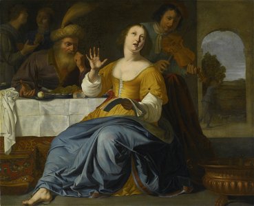 Aelbert van Der Schoor Esther and Mordecai