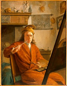 Aert Schouman - Zelfportret - BR2100 - Rijksmuseum Twenthe
