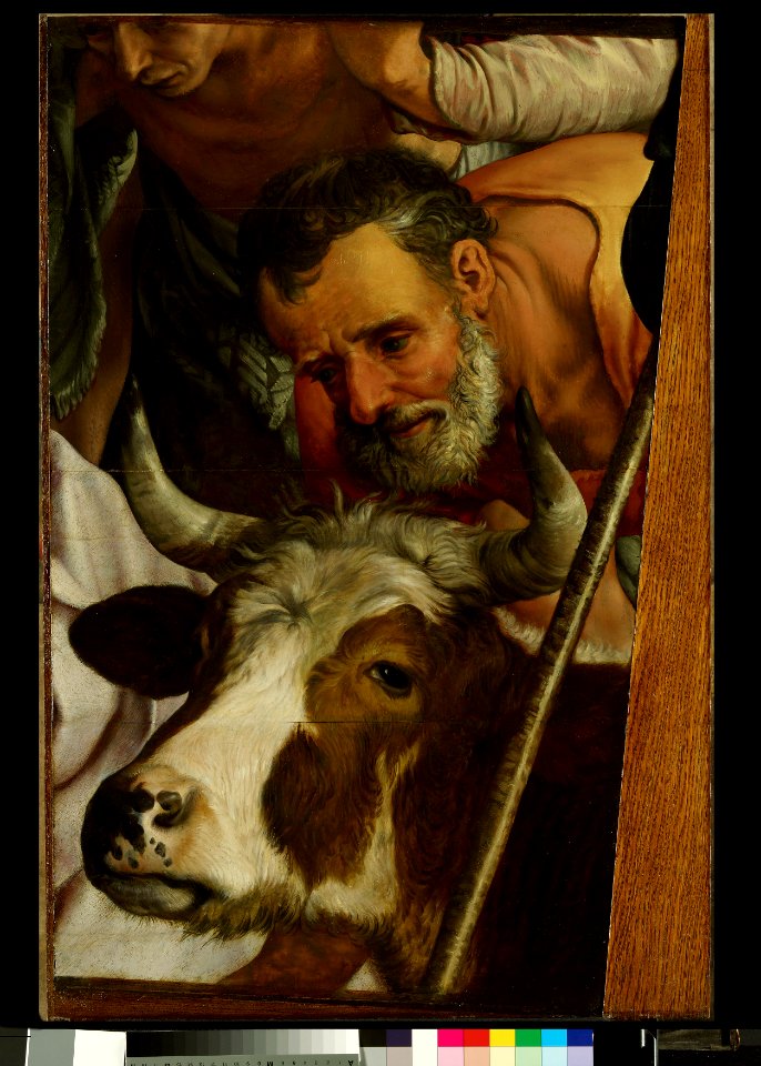 Aanbidding der herders (fragment), objectnr SA 7255