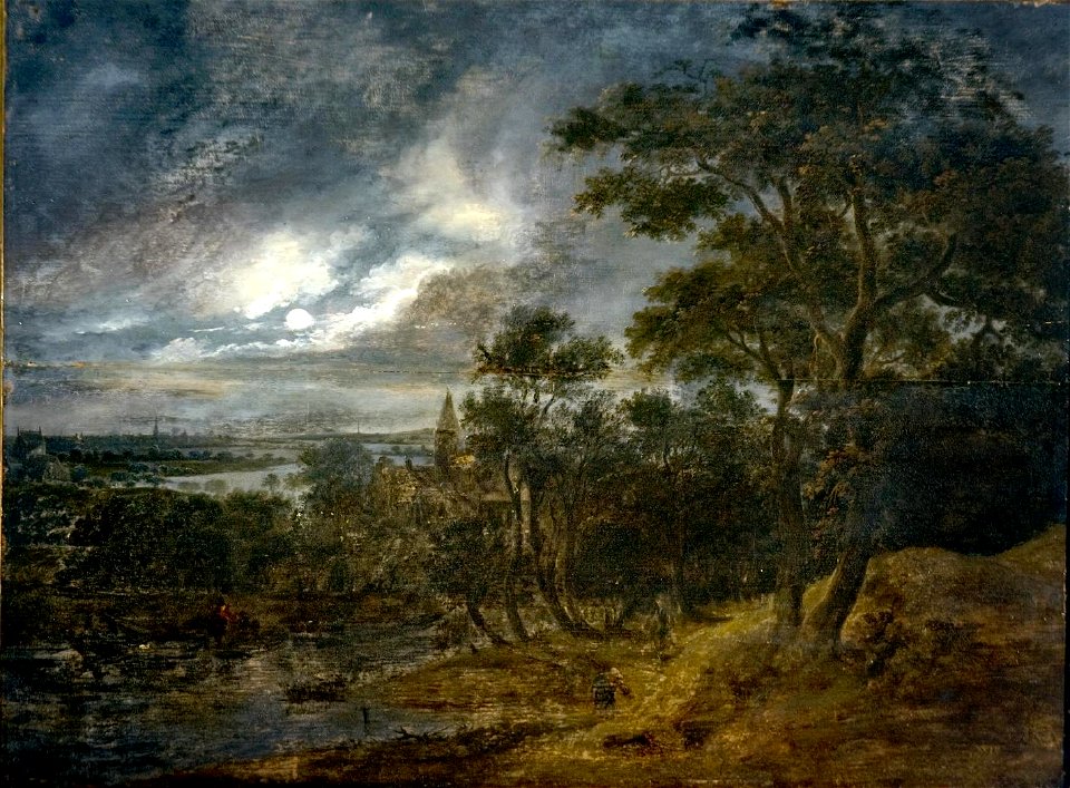 Aert van der neer-paisaje-mnavarra