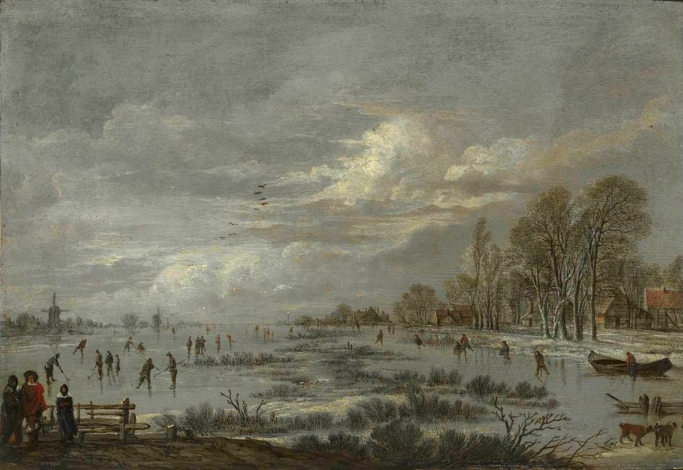 Aert van der Neer - Winterlandschaft - 6383 - Bavarian State Painting Collections