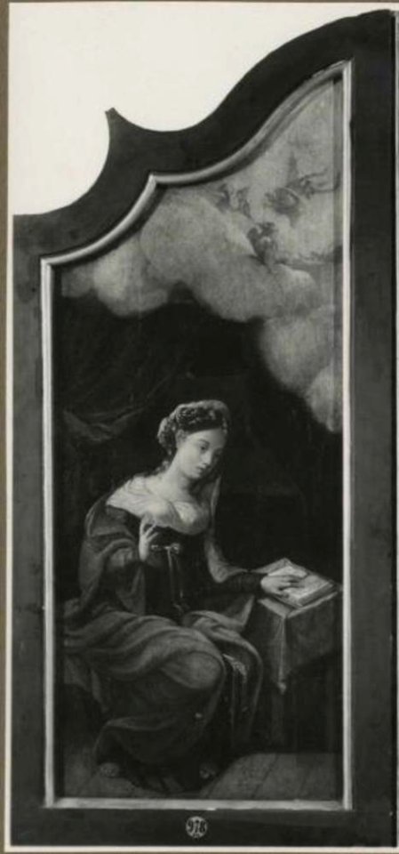 Aertgen Claesz. van Leyden - Triptych of Count Henry III of Nassau - Royal Museum of Fine Arts Antwerp 978bis