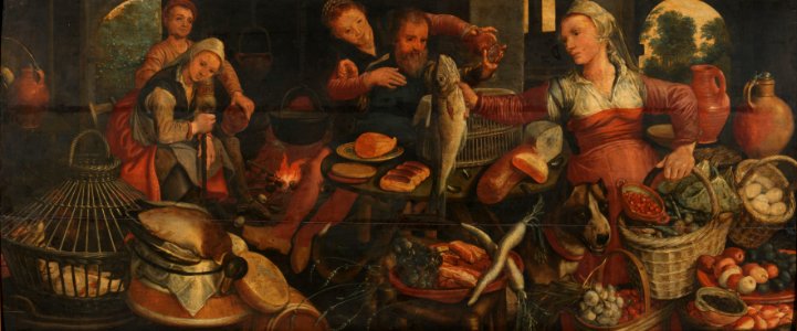 Keukenstuk. Rijksmuseum SK-A-2398