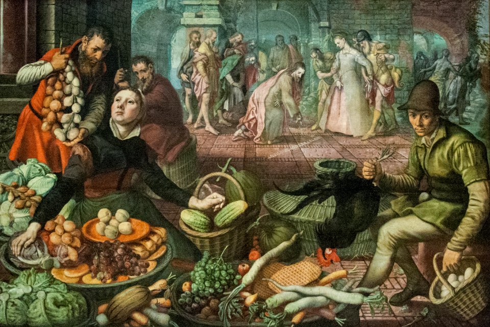 Aertsen - Christ and the Woman Taken in Adultery