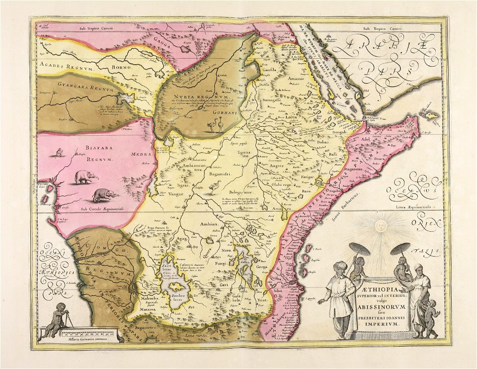 Aethiopia superior vel interior vulgo Abissinorum siue Presbiteri Ioannis imperium - CBT 6625150