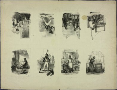 Afbeeldingen van beroepen-Catchpenny print-Borms 0473