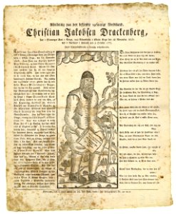 Afbildning paa den bekjendte 146aarige Nordmand, Christian Jakobsen Drackenberg object111