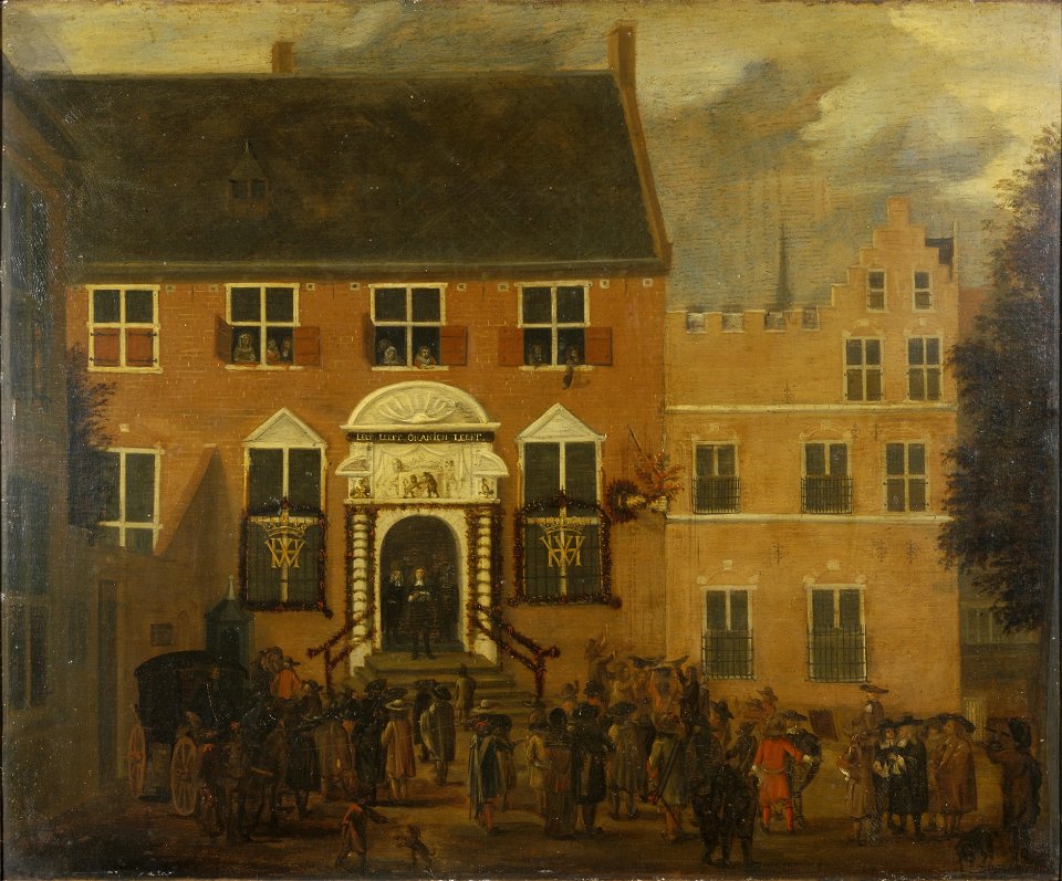 Afkondiging van het nieuwe regeringsregelement te Utrecht in 1674 Centraal Museum 2317