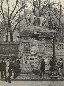 Affichage sur les monuments 1889-01-27