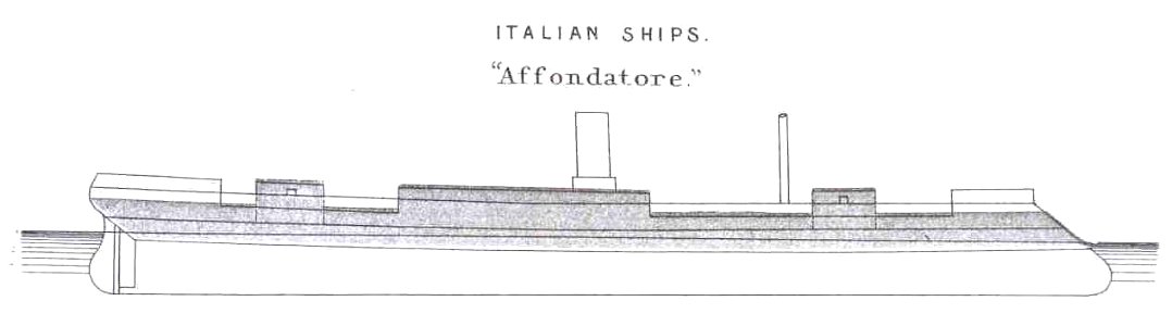 Affondatore (1865) plan
