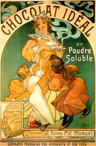 Affiche Chocolat Idéal