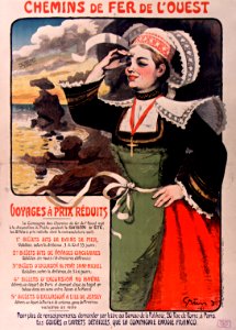 Affiche Ouest Grün 1901