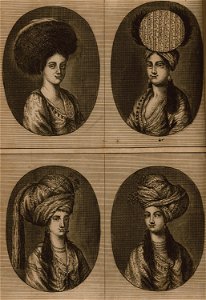 Affluent women of Istanbul - Bruyn Cornelis De - 1714