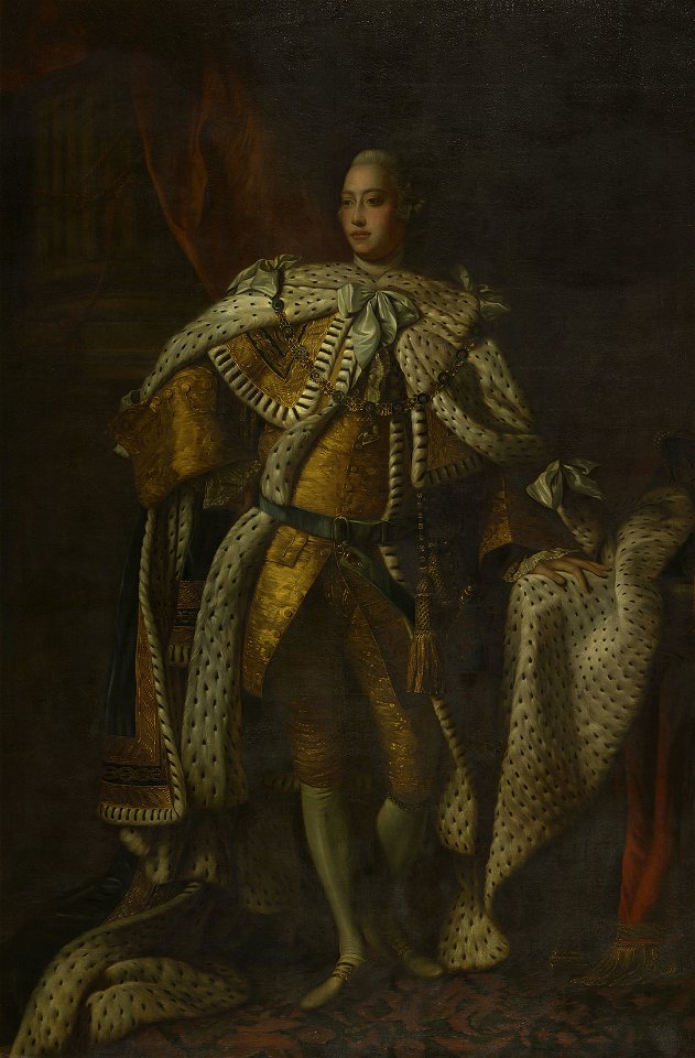 After Allan Ramsay (1713-84) - George III (1738-1820) - RCIN 407378 - Royal Collection
