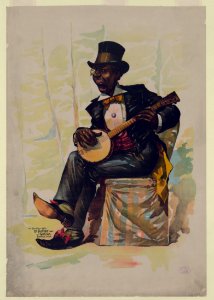 African American banjo player LCCN2012647236