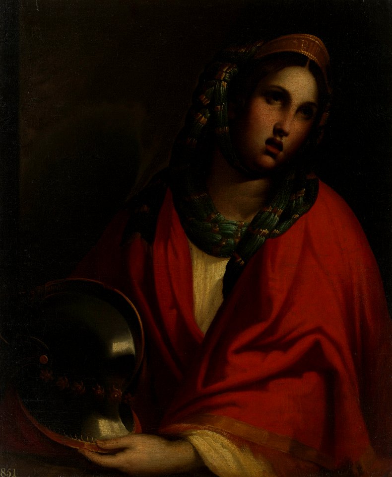 After Dosso Dossi (c. 1490-1542) - A Woman with a Helmet - RCIN 402913 - Royal Collection
